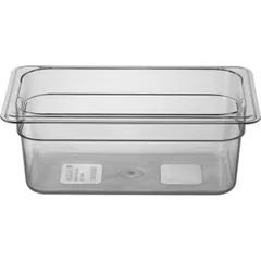 Гастроемкость GN 1/4 без крышки поликарбонат 2,5л ,H=10,L=26,5,B=16,2см прозр., изображение 2