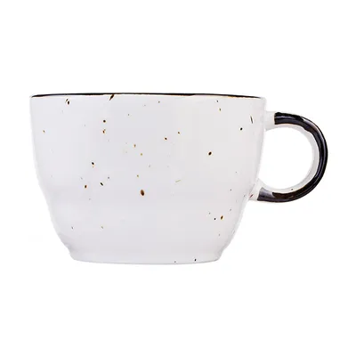 Чашка чайная «Пастораль» фарфор 190мл D=85/55,H=55мм серый, Цвет: Серый