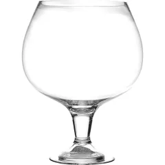 Vase-glass glass 5l D=14,H=29,B=22cm clear.