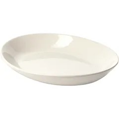 Блюдо «Тэйст» овальное фарфор ,H=25,L=225,B=190мм белый, изображение 2