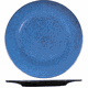 Тарелка «Млечный путь голубой» фарфор D=20,H=2см голуб.,черный, Цвет: Голубой