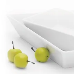 Тарелка глубокая «Классик» фарфор 0,85л ,L=21,5,B=21,5см белый, изображение 3