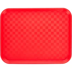 Rectangular tray polyprop. ,L=46,B=36cm red