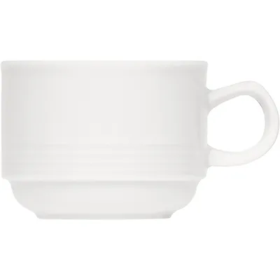 Чашка чайная «Диалог» фарфор 220мл D=78,H=69мм белый