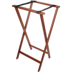 Floor stand for trays  beech , H=83, L=47, B=43cm  brown.
