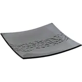 Салатник стекло ,L=22,B=17см серый