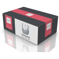 Олд фэшн (стакан) «Лонгшамп» хр.стекло 320мл D=81,H=85мм прозр., изображение 4