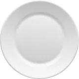 Тарелка «Ресторан» мелкая стекло D=225,H=20мм белый