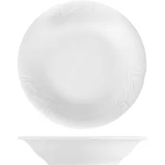 Salad bowl “Melody”  porcelain  0.95 l  D=222, H=50mm  white