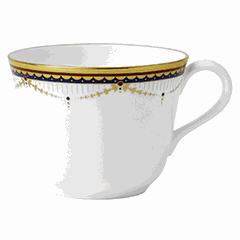 Чашка чайная «Вестминстер» фарфор 170мл D=80,H=65,L=105мм