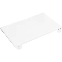 Cutting board polyethylene ,H=2,L=80,B=40cm white