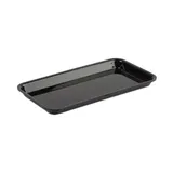 Поднос прямоугольный акрил ,H=17,L=280,B=140мм черный