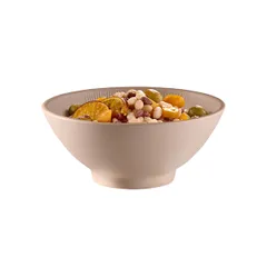 Салатник «Нэро» пластик 0,9л D=19,H=8см бежев., изображение 2