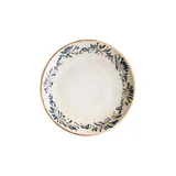 Тарелка «Грэндма» мелкая фарфор D=23см бежев.,синий