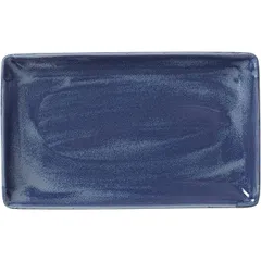 Serving dish “Revolution Bluestone”  porcelain , L=27, B=16.5 cm  blue