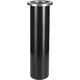 Диспенсер для крышек (D=62-98мм) встраиваемый пластик D=15,3/12,H=45см черный,стальной
