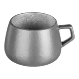 Чашка кофейная «Сейко» фарфор 220мл D=67/60,H=60мм серый, Объем по данным поставщика (мл): 220