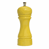 Мельница для соли метал.мех. бук D=5,H=14см желт.