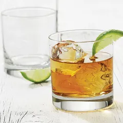 Олд фэшн (стакан) «Хеви бейс» стекло 236мл D=74,H=80мм прозр., изображение 2