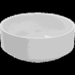 Salad bowl “Kunstwerk” porcelain 370ml D=120,H=45mm white