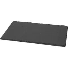 Блюдо для подачи «Ардезиа» сланец натур. ,L=30,B=20см черный, изображение 3