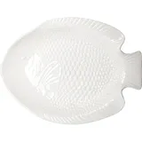 Блюдо «Кунстверк» рыба фарфор ,H=3,L=35,B=26см белый