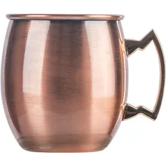 Cocktail mug “Moscow Mule” antique copper  stainless steel  0.5 l  D=85, H=100mm  bronze.