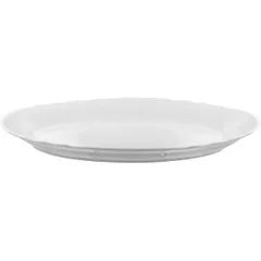 Блюдо овальное фарфор 0,9л ,H=40,L=365,B=225мм белый, изображение 2