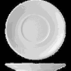 Saucer “Melody” porcelain D=160,H=17mm white