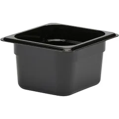 Gastronorm container (1/6)*100(-40C to +99C) polycarbonate 1.5l black