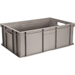 Food container plastic 63l ,H=32,L=60,B=40cm gray