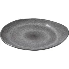 Блюдо «Млечный путь» фарфор ,L=28,B=25,5см черный,серый, изображение 2