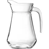 Jug glass 1l D=90,H=190,L=150,B=4mm clear.