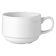 Чашка чайная «Симплисити» фарфор 200мл D=8,H=6см белый, Объем по данным поставщика (мл): 200