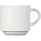 Чашка кофейная «Сатиник» фарфор 100мл D=58,H=57,L=78мм белый, изображение 3