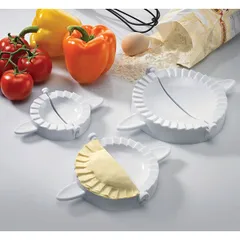 Set of molds for ravioli, dumplings D=15.5/12/9.5cm [3pcs]  polyprop.