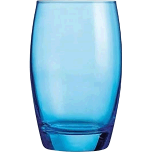 Хайбол «Сальто» стекло 350мл D=76,H=121мм синий