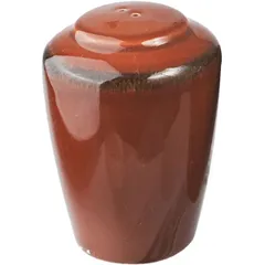 Salt shaker “Terramesa Mocha”  porcelain  D=40, H=75, B=55mm  dark brown.