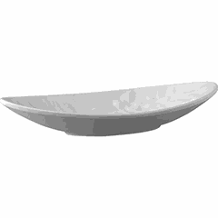 Salad bowl plastic ,H=35,L=180,B=100mm white