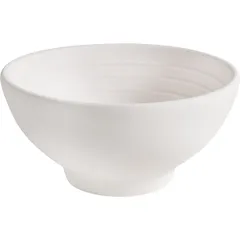 Salad bowl handmade porcelain D=95,H=47mm white