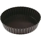 Форма для выпечки съемное дно сталь,антиприг.покр. D=25,H=5см черный