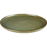 Тарелка «Серфис» керамика D=240,H=15мм зелен.