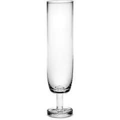 Flute glass “Base” glass 210ml D=46,H=195mm clear.