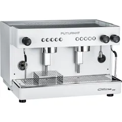 Кофемашина «Futurmat Ottima EVO 2G» сталь оцинк. 11л ,H=46,L=71,B=52см 2,8Квт белый, Цвет: Белый