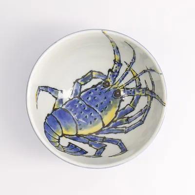 Салатник «Сифуд» фарфор 0,5л D=132,H=73мм голуб., изображение 5