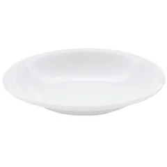 Salad bowl “Satin” porcelain 0.75l D=27cm white