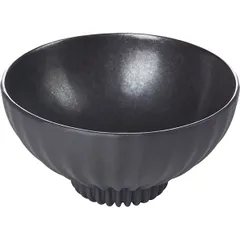 Salad bowl “Pekoe” ceramics D=120,H=65mm black