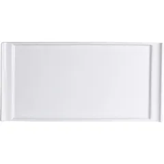 Dish "Weyrik" rectangular  porcelain , L=30, B=14.5 cm  white