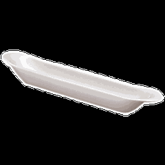 Блюдо для подачи «Олива» для оливок фарфор 70мл ,H=35,L=220,B=40мм белый