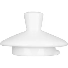 Крышка для кофейника «Монако Вайт» 400мл фарфор ,H=4,L=6,B=4см белый, изображение 2